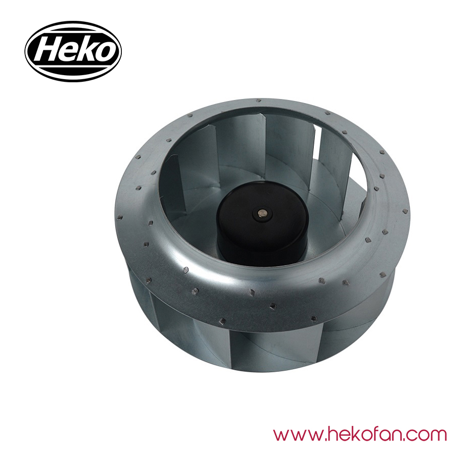 HEKO DC280mm Промышленный центробежный вентилятор обратного хода 