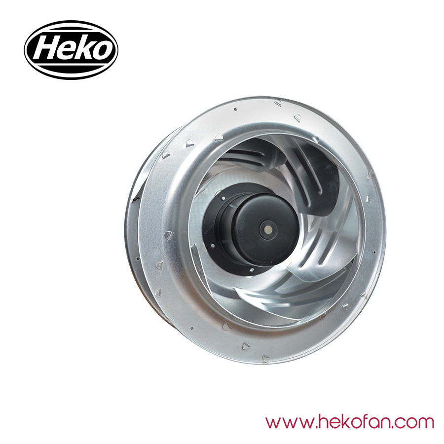 HEKO DC355mm Промышленный центробежный вентилятор из нержавеющей стали