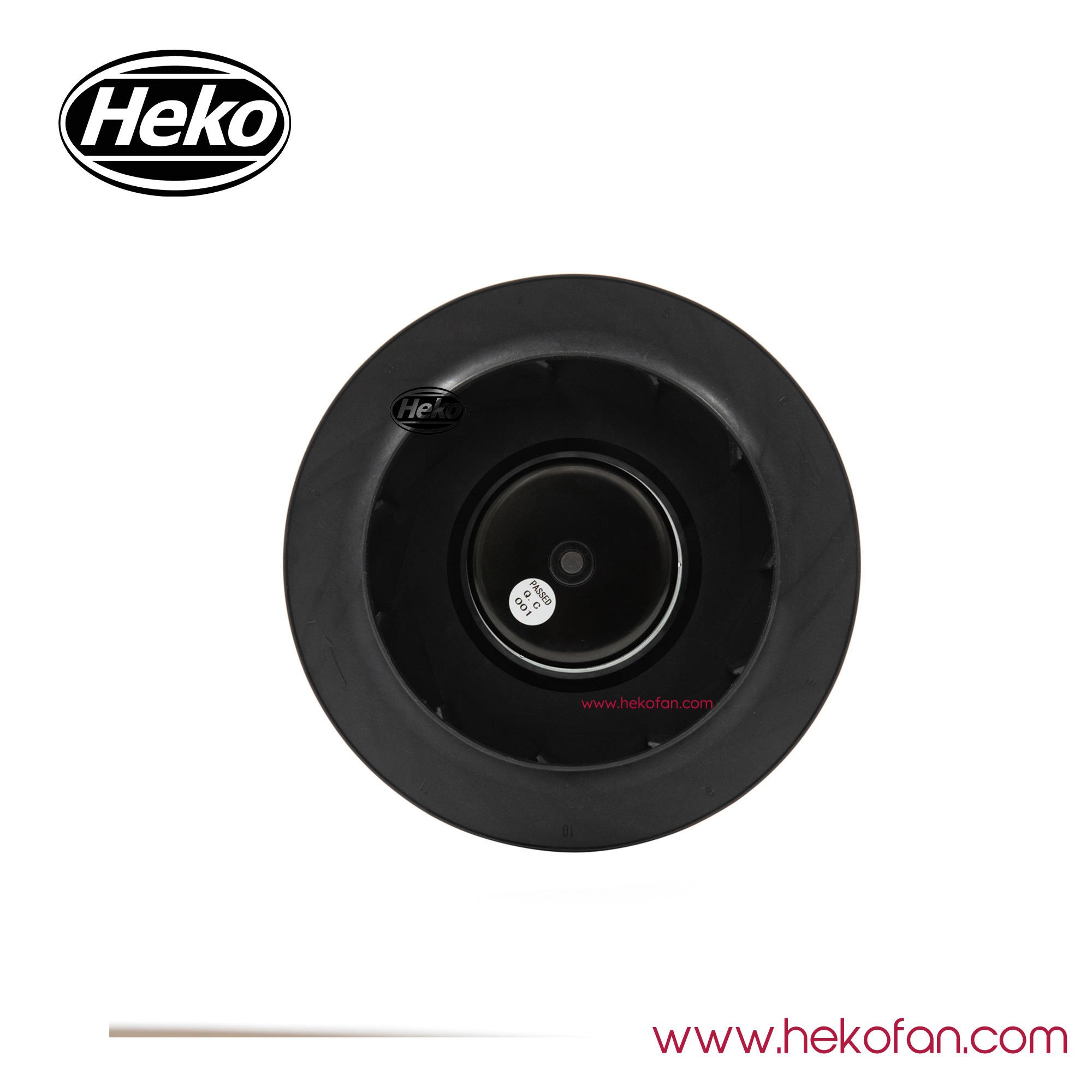 HEKO DC225mm Промышленные центробежные вытяжные вентиляторы обратного хода 