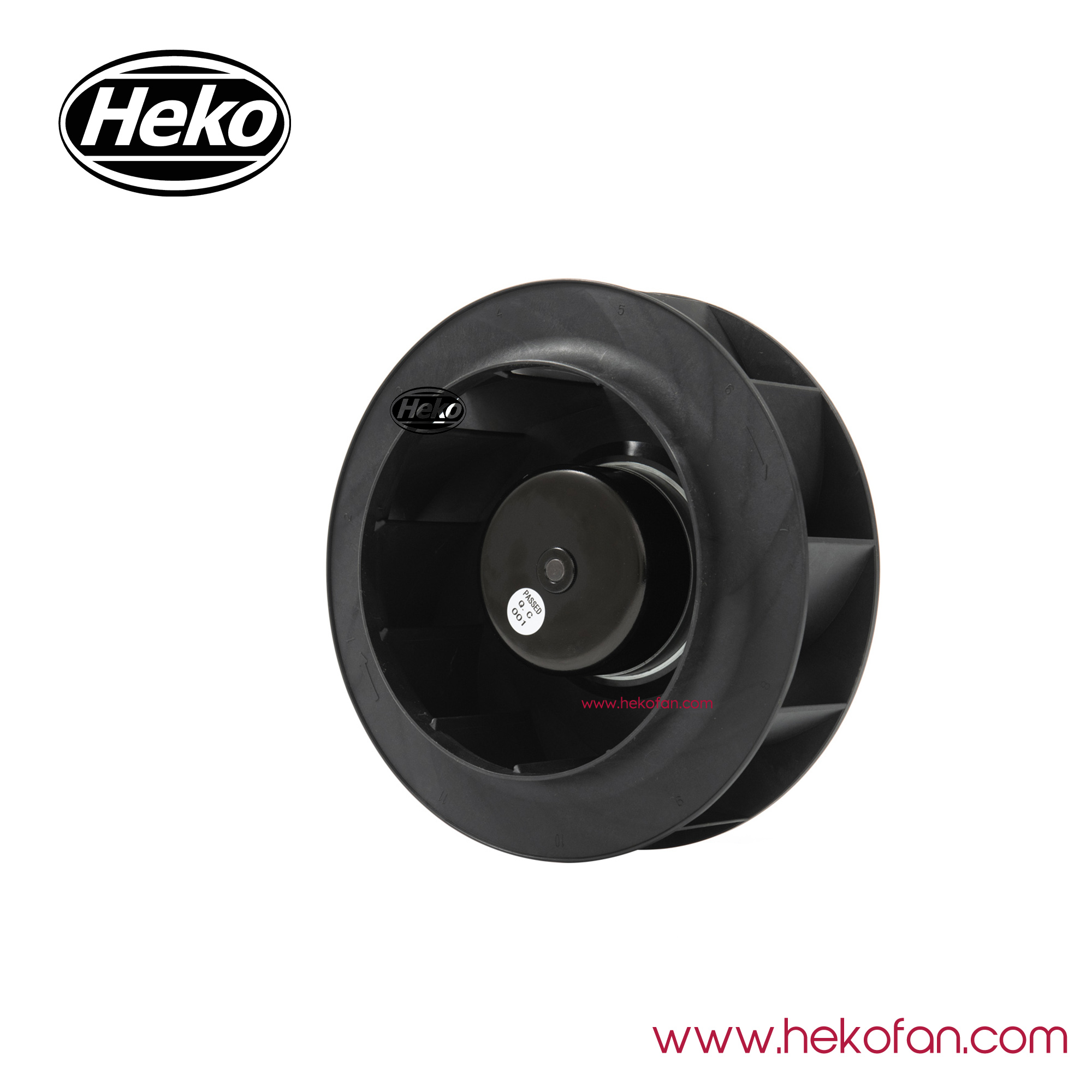 HEKO DC250mm 24V 48V Центробежный вытяжной вентилятор воздушного охладителя