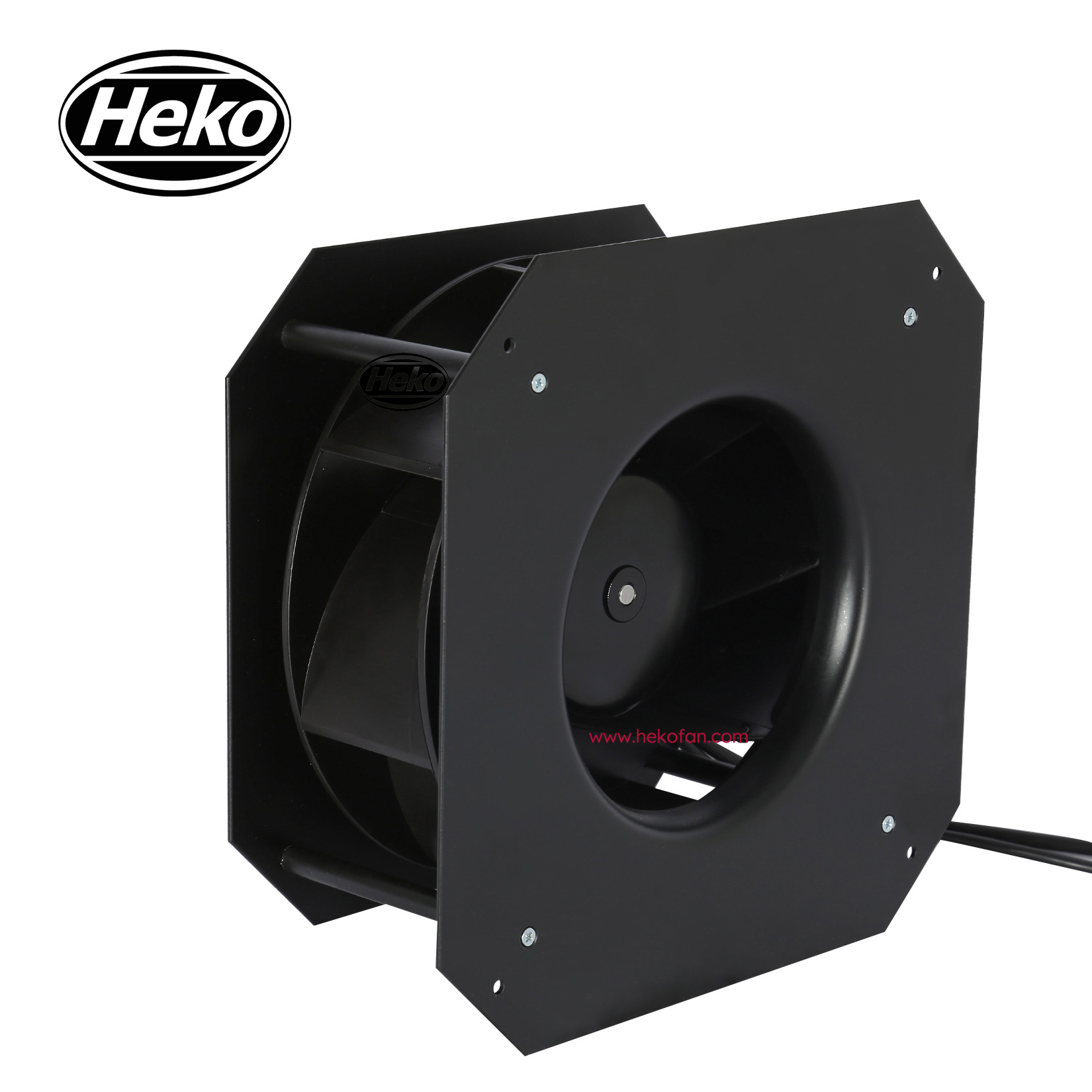 HEKO EC225mm Канальный промышленный центробежный вентилятор обратного хода 