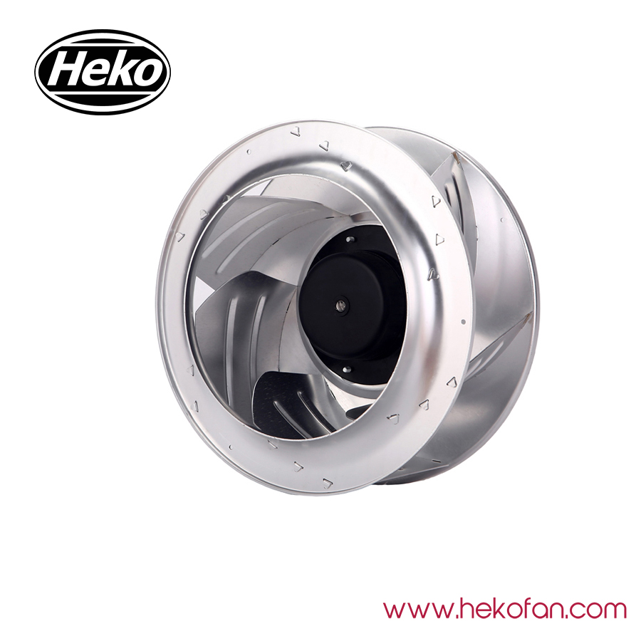 HEKO DC355mm Промышленный центробежный вентилятор из нержавеющей стали