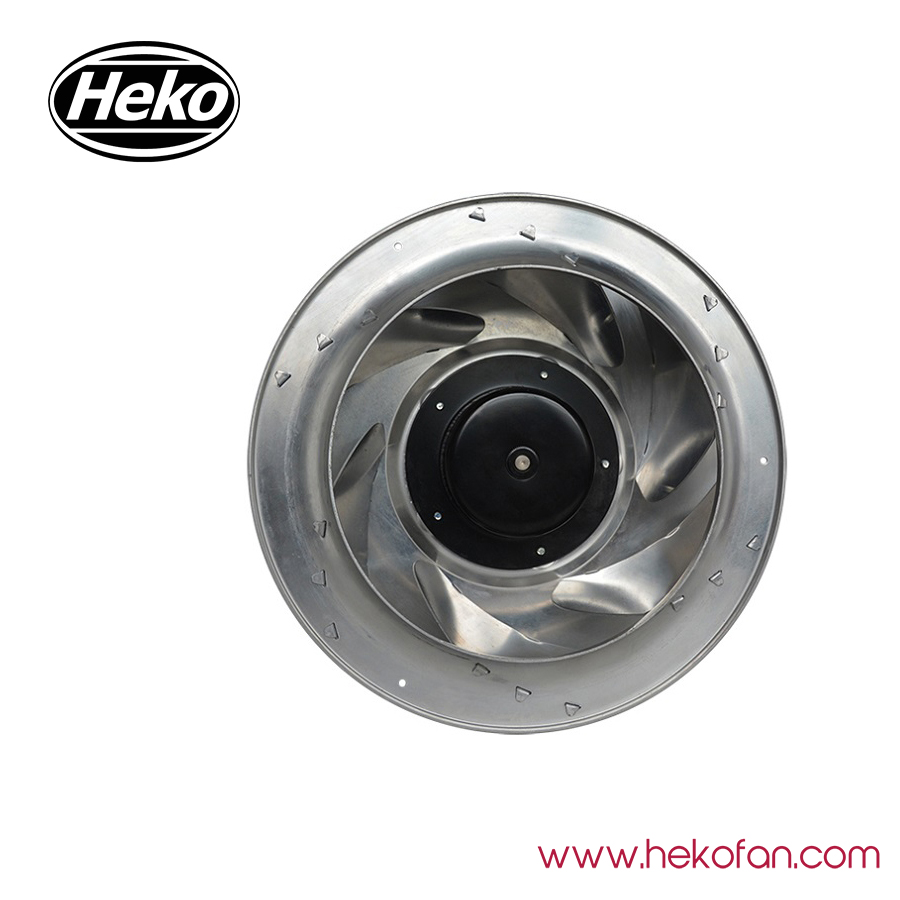 HEKO DC310mm 24V 48V Центробежный вытяжной вентилятор Кухонная печь