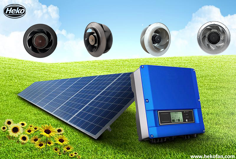 Применение вентилятора фотоэлектрических